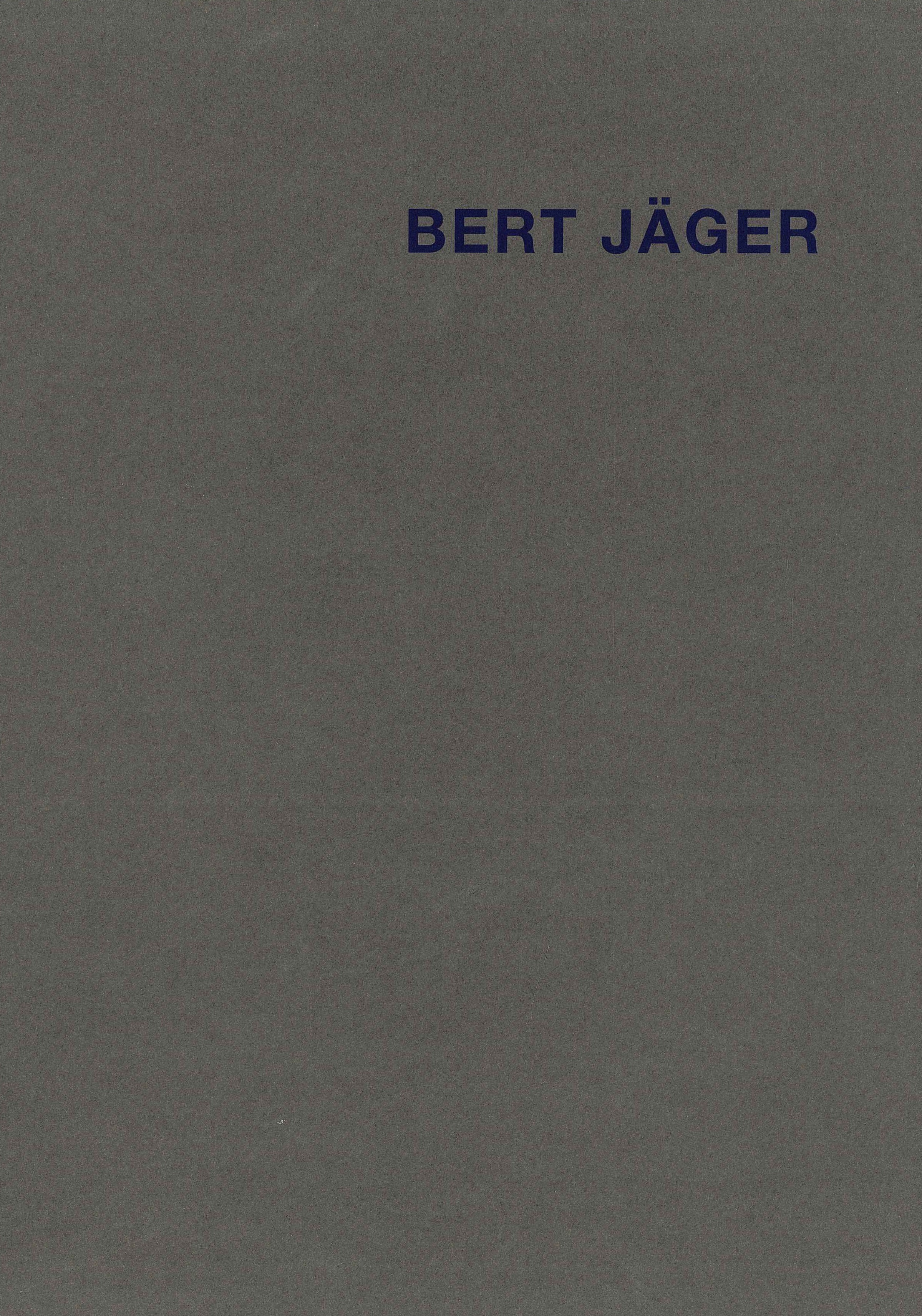 Buch Bert Jäger